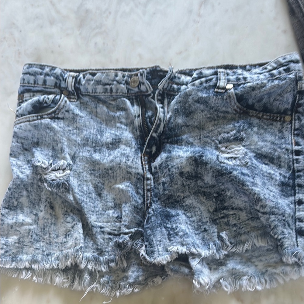 Denim Blue Women's Shorts